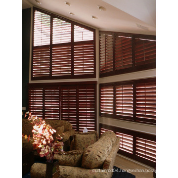 50mm Wand Control Basswood Venetian Blinds (SGD-W-5753)